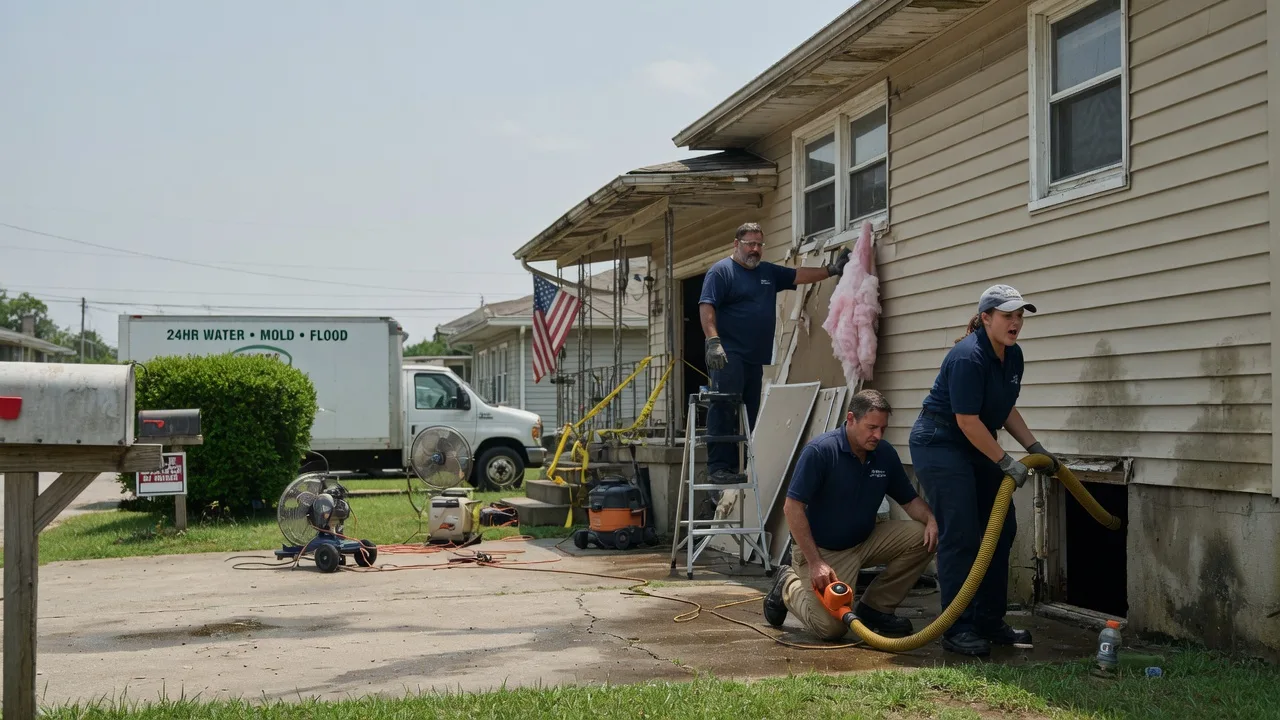 Water Damage Repair in Beloit, KS near me
